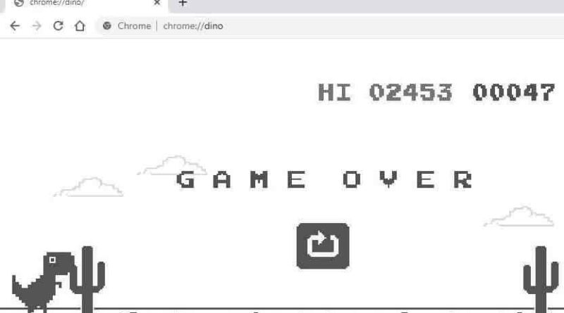 Can we hack the dinosaur game of chrome browser?